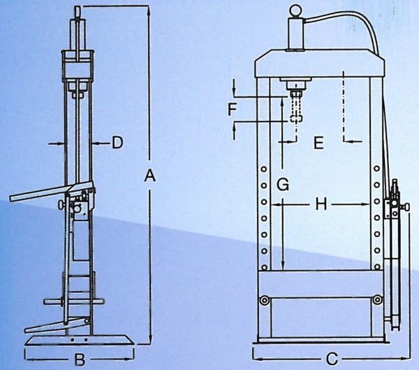 MAZZOLA W 25P MANUAALINEN HYDRAULIPURISTIN - Image 2
