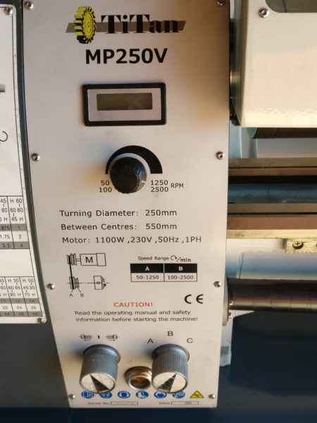 TITAN MP-250V YHDISTELMÄSORVI METALLILLE - Image 3