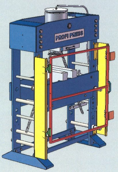 RHTC 100 TON SÄHKÖTOIMINEN HYDRAULIPURISTIN - Image 6